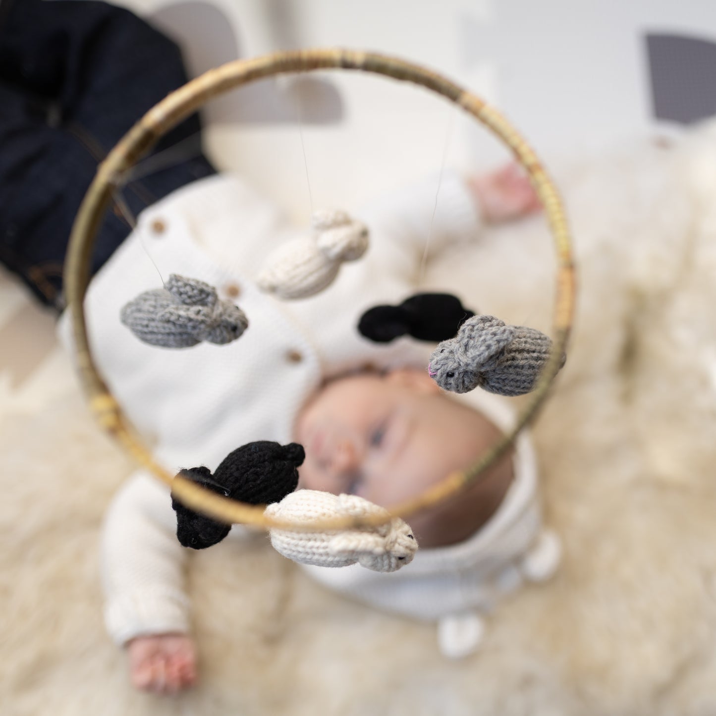 Mobile petits lapins