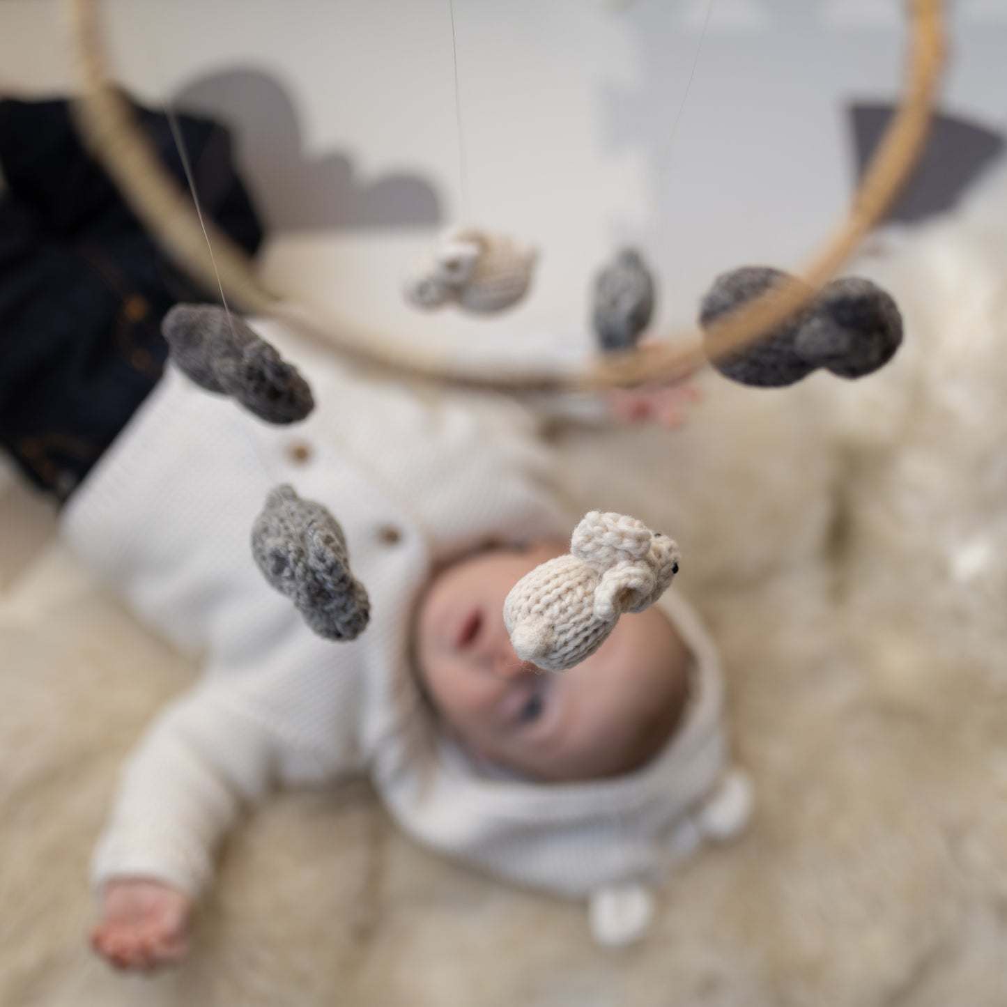 Mobile petits lapins