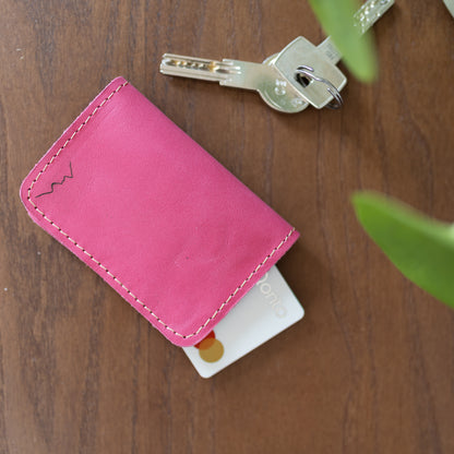 Porte carte en cuir